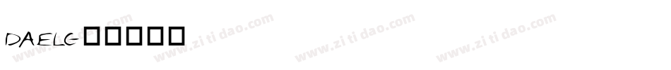 DAELC字体转换