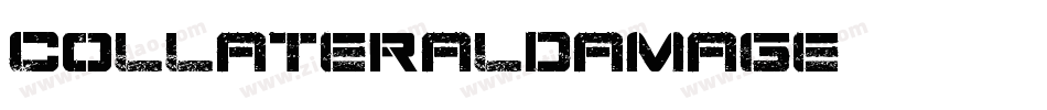 CollateralDamage字体转换