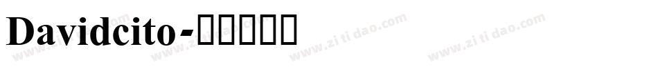Davidcito字体转换