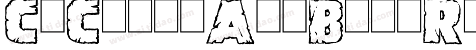 CfCrackAndBoldRegular-3jxp字体转换