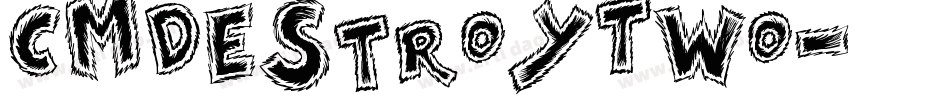 CMDestroyTwo字体转换