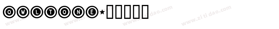 Owltone字体转换