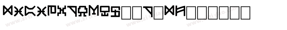 Digicoberyl-7B6DV字体转换