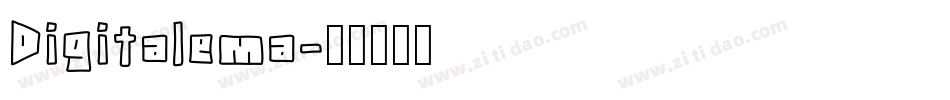 Digitalema字体转换