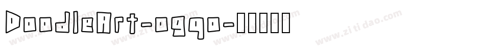 DoodleArt-ogqo字体转换