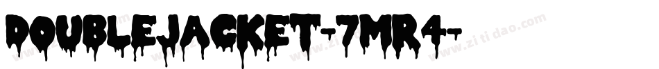 DoubleJacket-7MR4字体转换