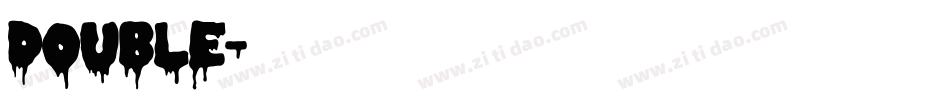 double字体转换