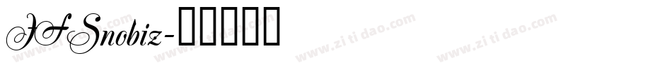 JFSnobiz字体转换