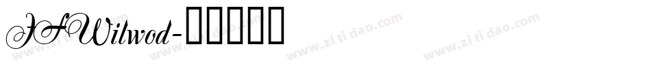 JFWilwod字体转换