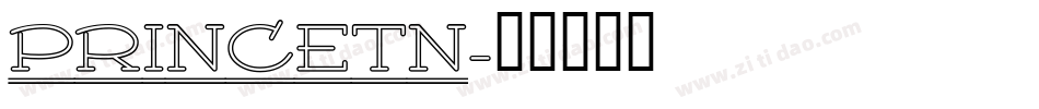 PRINCETN字体转换