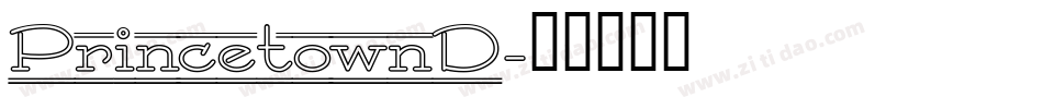 PrincetownD字体转换