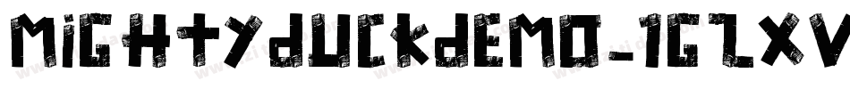 MightyDuckDemo-1G2xv字体转换