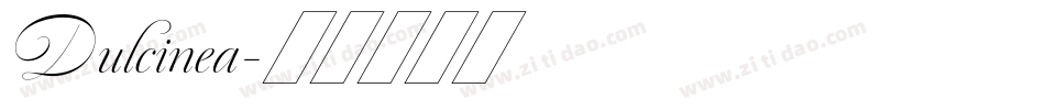 Dulcinea字体转换