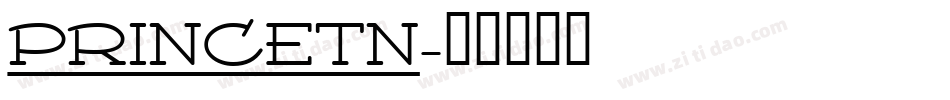 PRINCETN字体转换