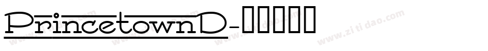 PrincetownD字体转换