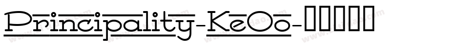 Principality-Ke0o字体转换