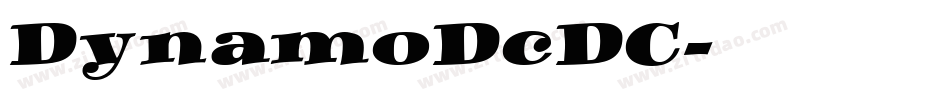 DynamoDcDC字体转换