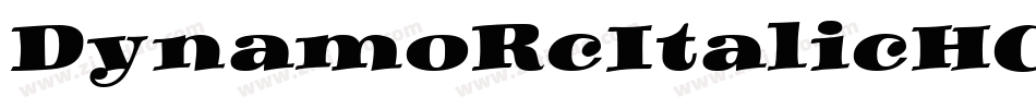 DynamoRcItalicHC字体转换