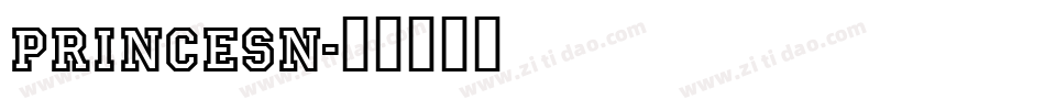 PRINCESN字体转换