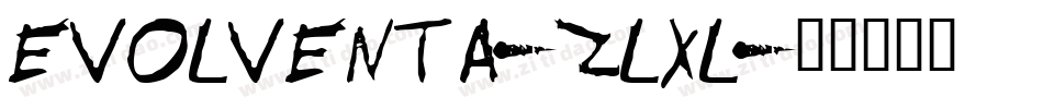 Evolventa-zLXL字体转换
