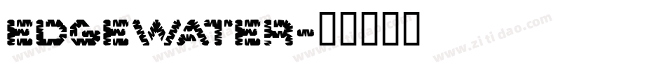 Edgewater字体转换