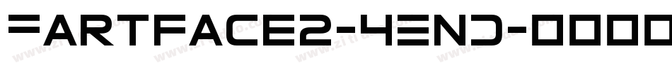 Fartface2-4EnD字体转换