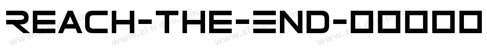 Reach-the-End字体转换