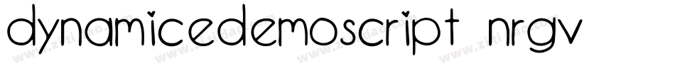 DynamiceDemoScript-nRgV0字体转换