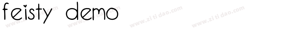 Feisty-demo字体转换