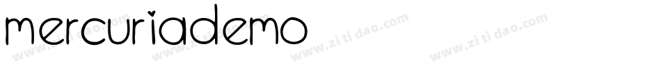 MercuriaDemo字体转换