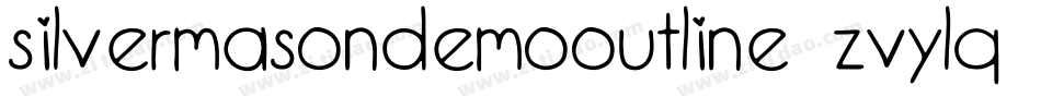 SilvermasonDemoOutline-ZVylq字体转换