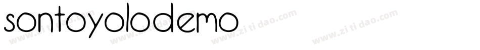 SontOyoloDemo字体转换