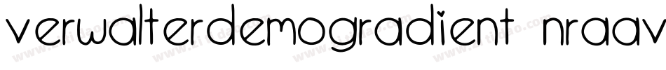 VerwalterDemoGradient-nRAaV字体转换