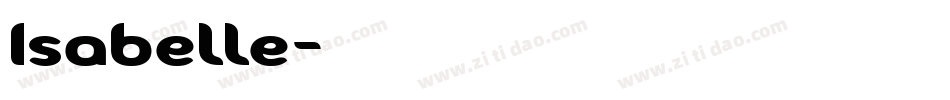 Isabelle字体转换