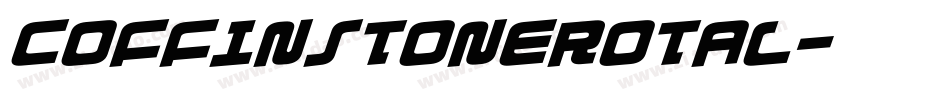coffinstonerotal字体转换
