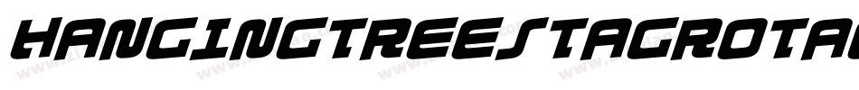 hangingtreestagrotal字体转换