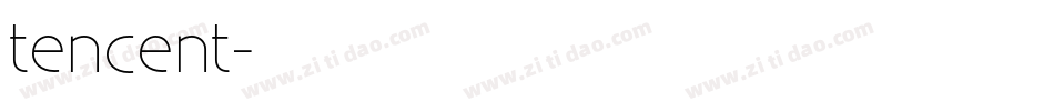 tencent字体转换