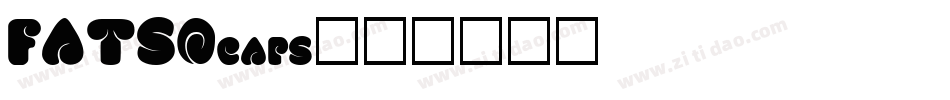 FATSOcaps字体转换