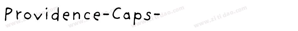 Providence-Caps字体转换