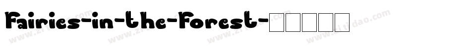 Fairies-in-the-Forest字体转换