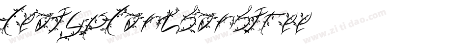 LeafyPlantSansFree字体转换