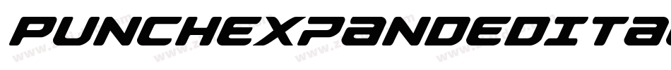 PunchExpandedItalic-8Maj2字体转换 PunchExpandedItalic-8Maj2字体转换