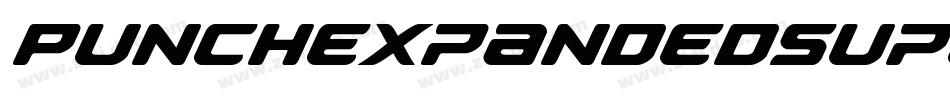PunchExpandedSuperItalic-rgxdp字体转换
