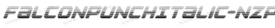 FalconPunchItalic-nzPJ字体转换