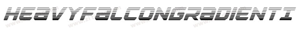 HeavyFalconGradientItalic-qzp5字体转换