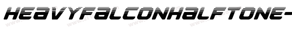 HeavyFalconHalftone-VayB字体转换