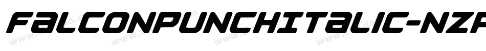 FalconPunchItalic-nzPJ字体转换