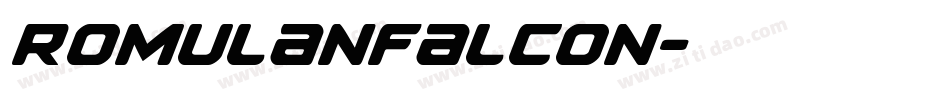 RomulanFalcon字体转换