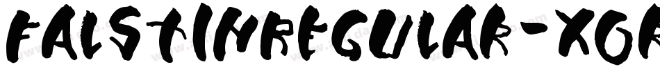 FalstinRegular-XOr2字体转换