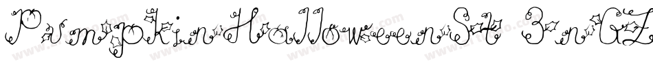 PumpkinHalloweenSt-3nGZ字体转换